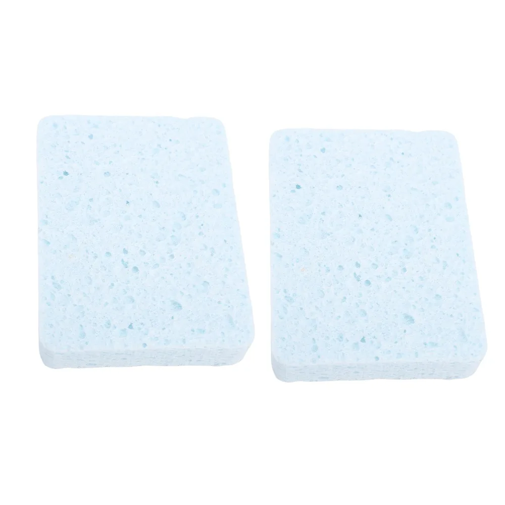 3PCS Plastic Storage Box Rectangle Shape Artist Sponges High Elasticity Reusable Watercolor Sponges Painting Sponges Crafts