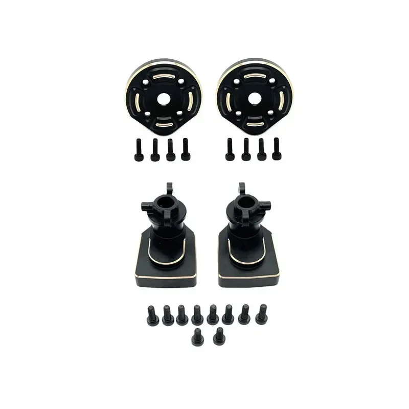 Achteras Cup Contragewicht Blok Gear Cover voor Hyper GO MJX H12Y H12Y + H12P Metalen Upgrade Onderdelen Kit Rc Auto vrachtwagen Buggy Truggy