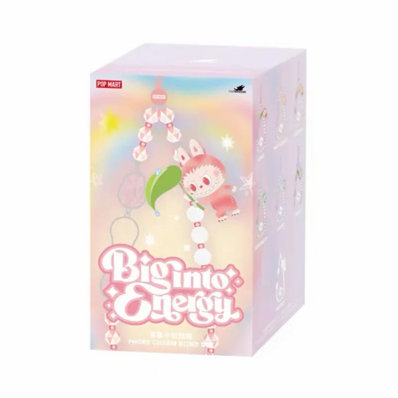 حقيقي البوب مارت الوحوش Labubu V3 الكبير في سلسلة الطاقة سلسلة الهاتف الشكل صندوق أعمى صندوق غامض هالوين هدية الكريسماس #6