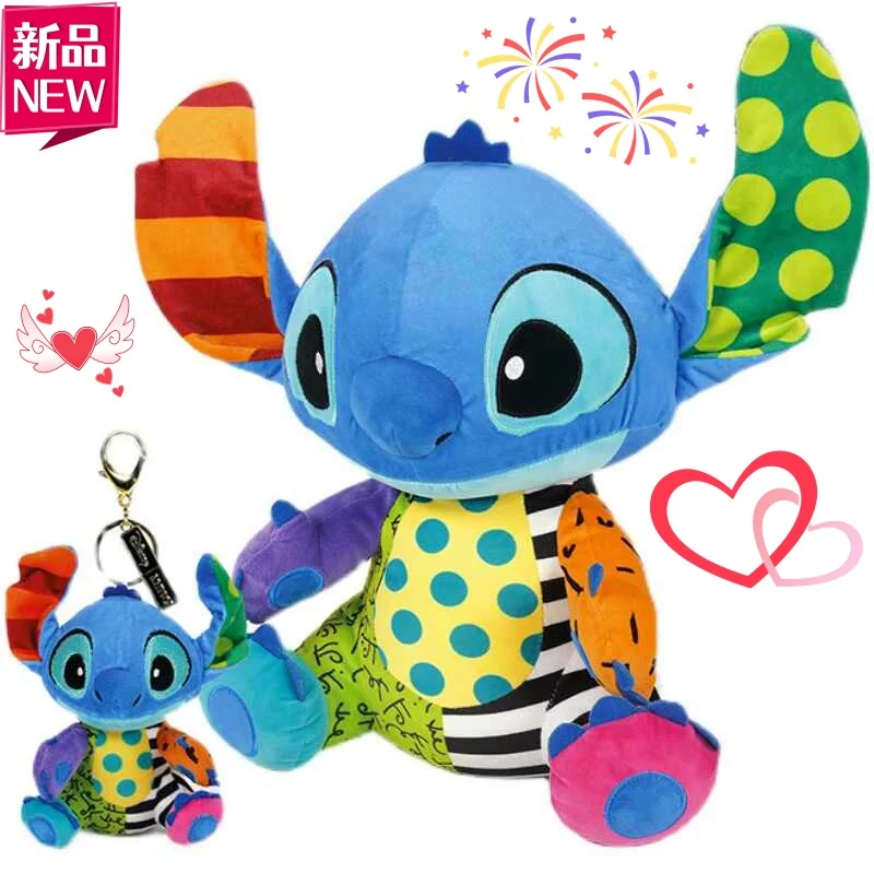 Disney Stitch Charm Bag Plush Toy Figure Keychain Birthday Gift Souvenir