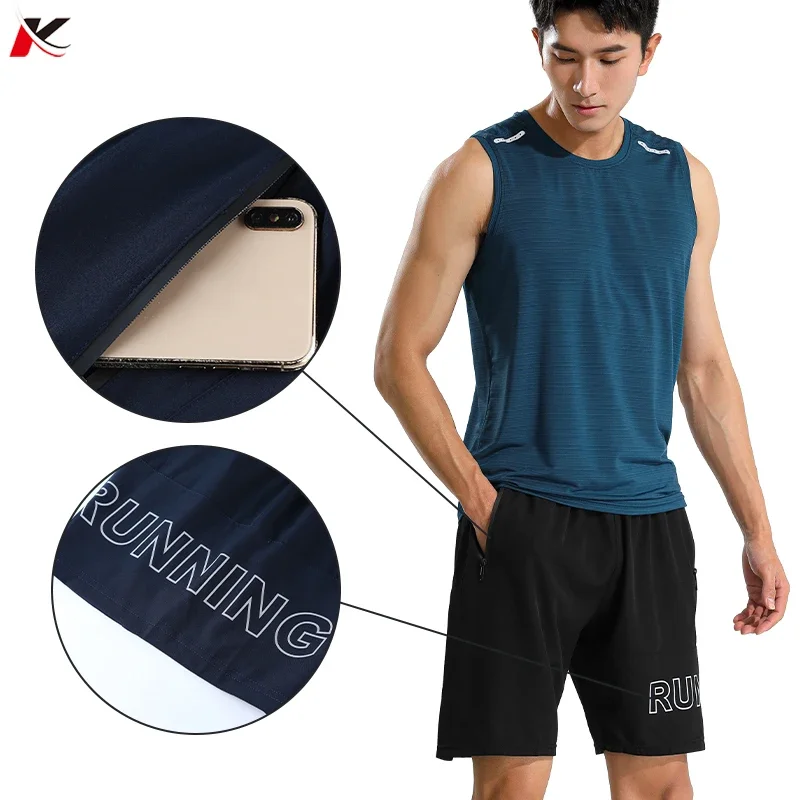 

Hot 2024 Men 2 in 1 Running Shorts Sport Training Gym Shorts Fitness Short Pants Workout Shorts Men Sportswear Bodybuilding 2210