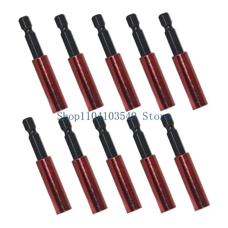 02DC Screwdriver Extension MagneticQuick Release 1/4 HexShank Holder Drill Bit Extension Bit Set Quick ChangeHand Tool