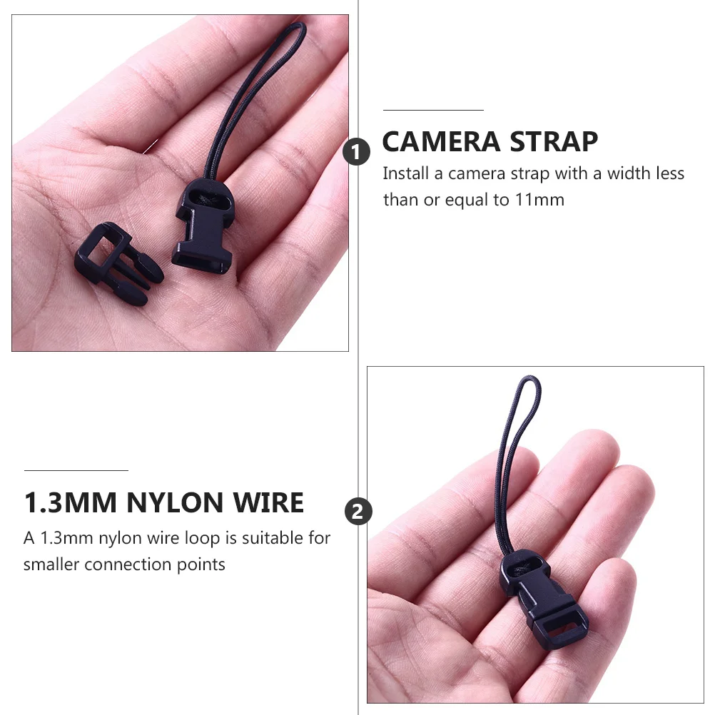 

10pcs Camera Buckle Set Digital Connector Loop Converter Abs Clip Adapter Mini Qd Loop QD System Release