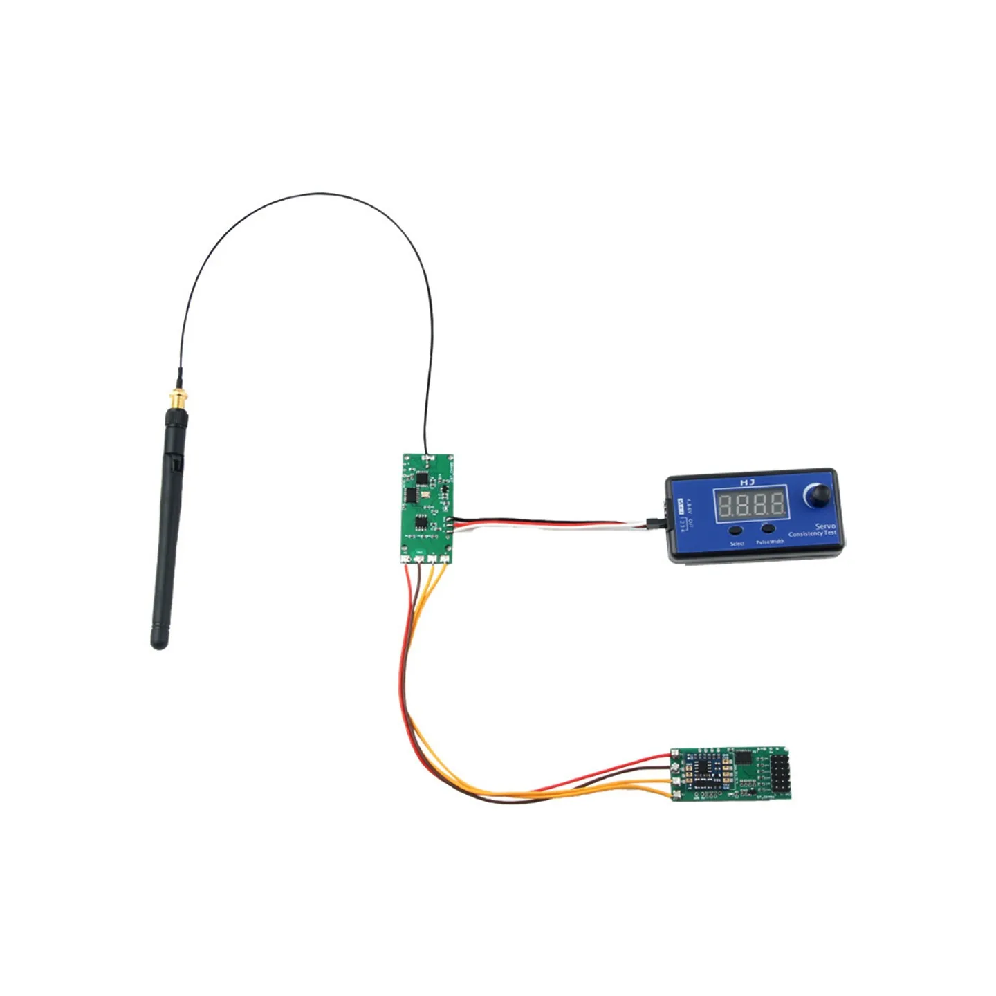 FATJAY KYC-PWM485 télécommande de Robot sous-marin de bateau sans pilote de contrôle longue distance prenant en charge doubles moteurs et doubles signaux