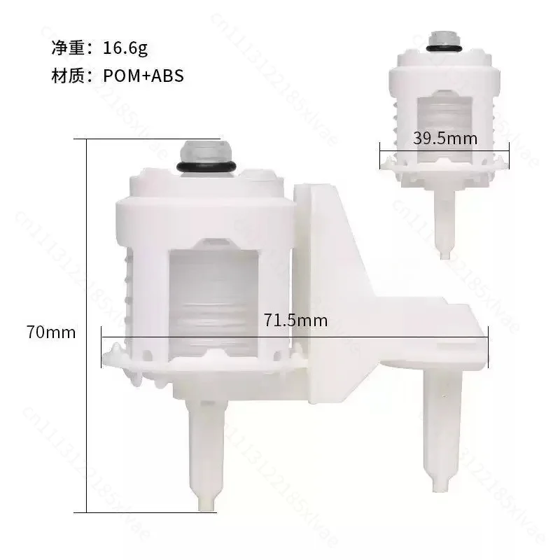 Pneumatic Double Button Switch Compatible With GROHE Concealed Water Tank Panel Airbag Wall‑Mount Toilet Flush Replacement