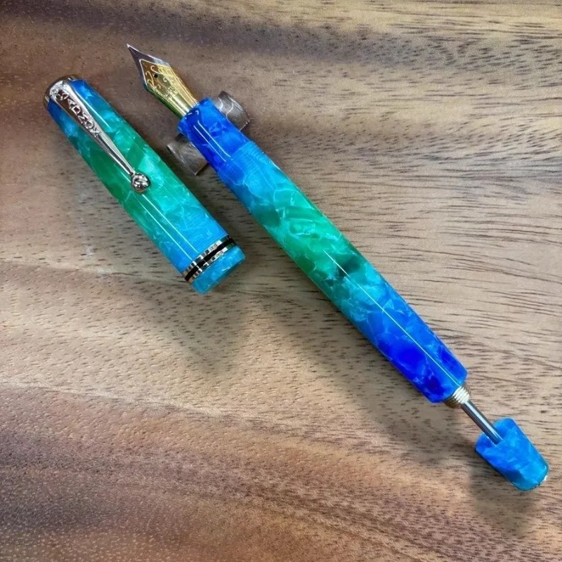 

Перьевые ручки Admok из акриловой смолы, чернила с отрицательным давлением SCHMIDT F/M/B, наконечник 1,0/0,7/0,5 мм, поршневые чернильные ручки, офисная практика, письмо