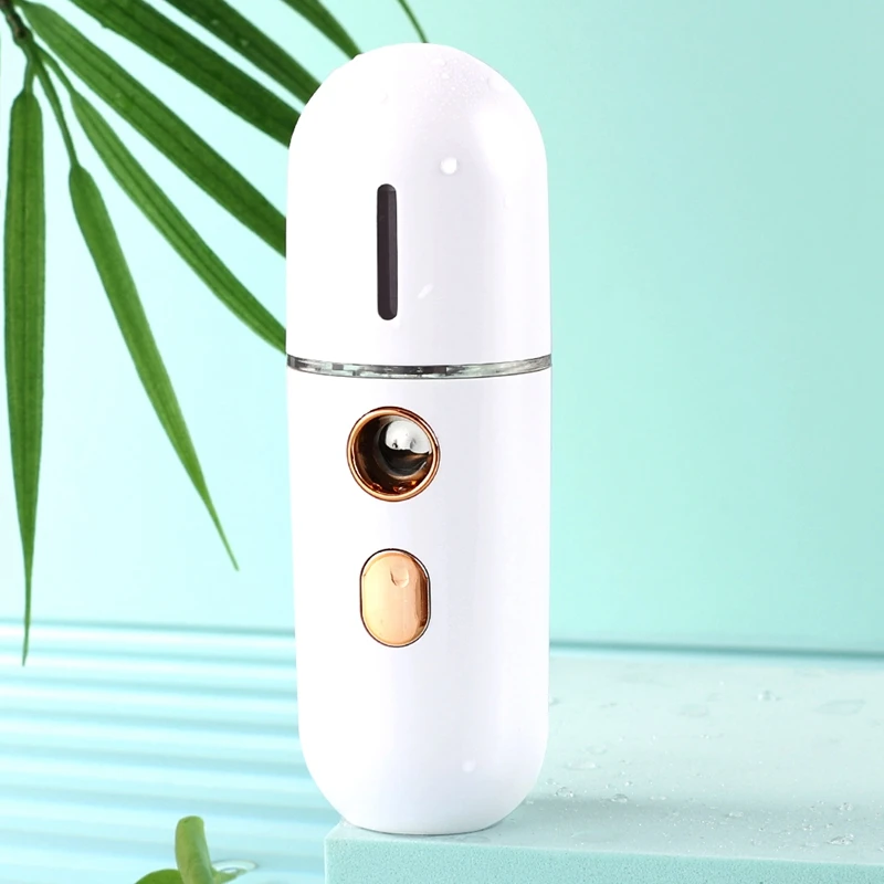 Handheld Nano Face Mist Sprayer Portable Auto Mist Maker for Hydrating Skin at Home Office or On The Go