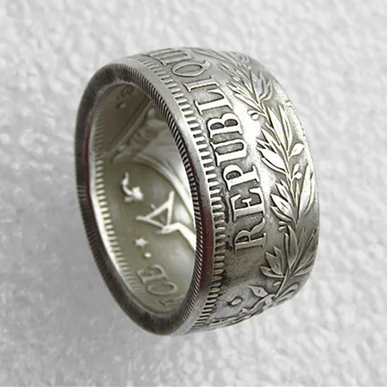 France 5 Francs LAN 4 A Coin Ring Copper-nickel Alloy Handmade In Sizes 8-16