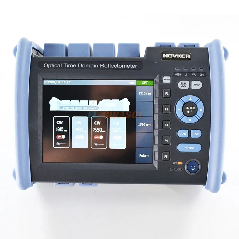 PON Optical Time Domain Reflectometer NK6000-PT1 1310/1550/1625nm Multifunction Optic Fiber PON OTDR Tester With VFL OPM LS FTTH