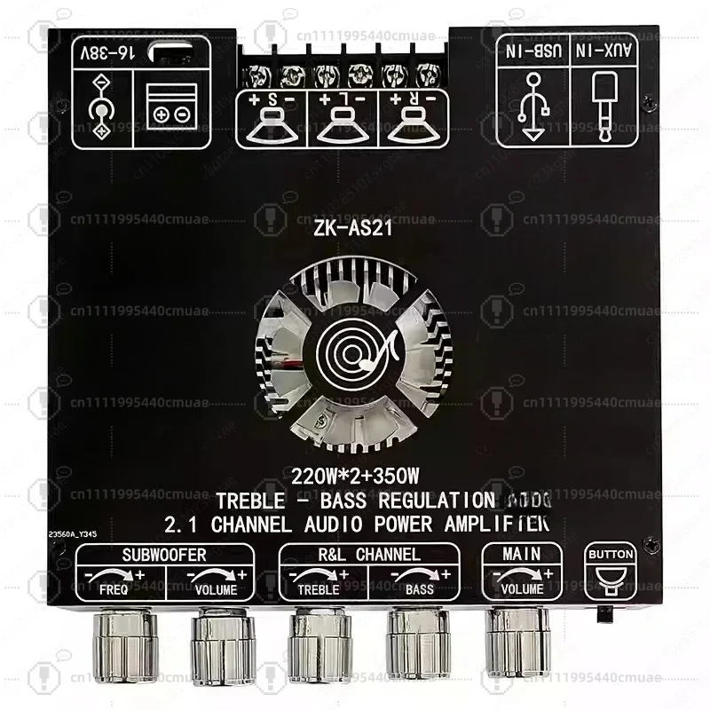 Channel TPA3255 Bluetooth Digital Power Amplifier Board Module Tone Subwoofer