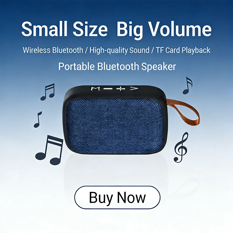 Portable Speakers Outdoor Bluetooth 5.0 Mini Oxford Loudspeaker Wireless Column 3D Stereo Music Player Surround Hifi sound Box