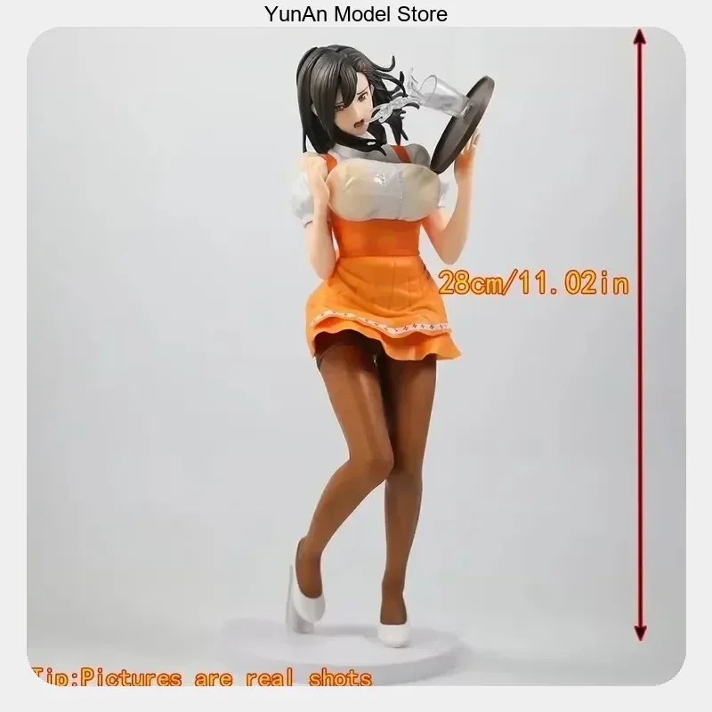 Figure Model Statue Collection Desktop Decoration Ornament 29cm Oda Non Hitomi Young Wife Waitress Product Gifts