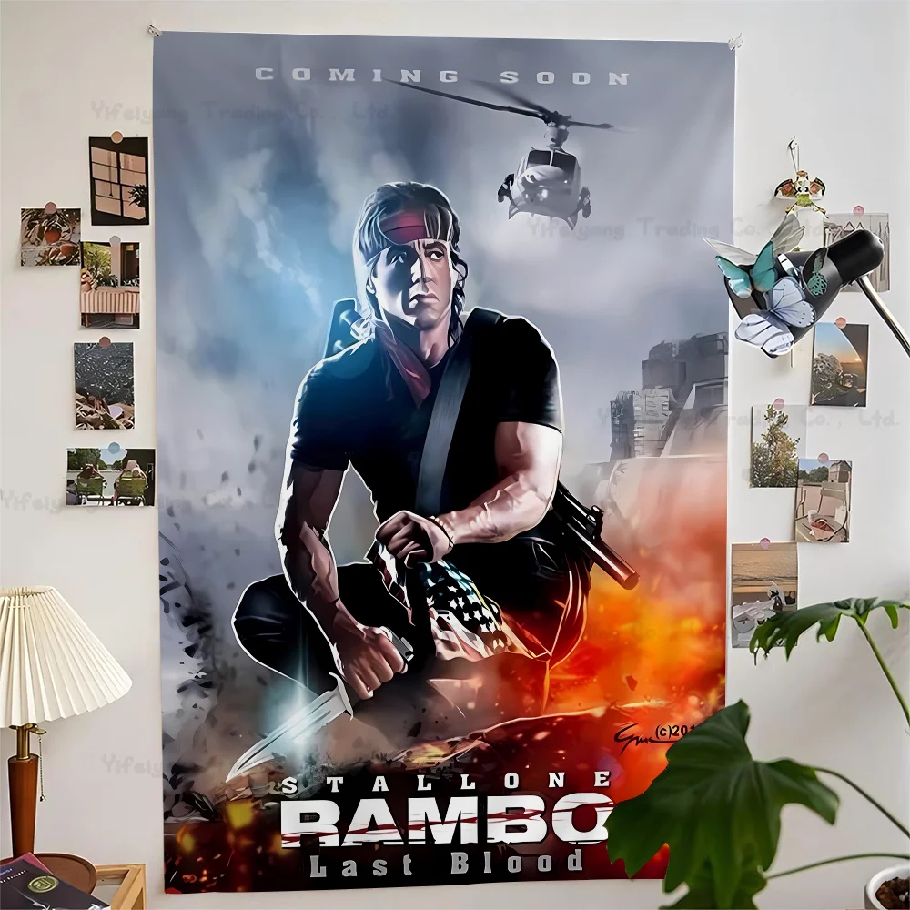 

Classic Movie Rambo First Blood Hanging Bohemian Tapestry Bohemian Wall Tapestries Mandala Cheap Hippie Wall Hanging