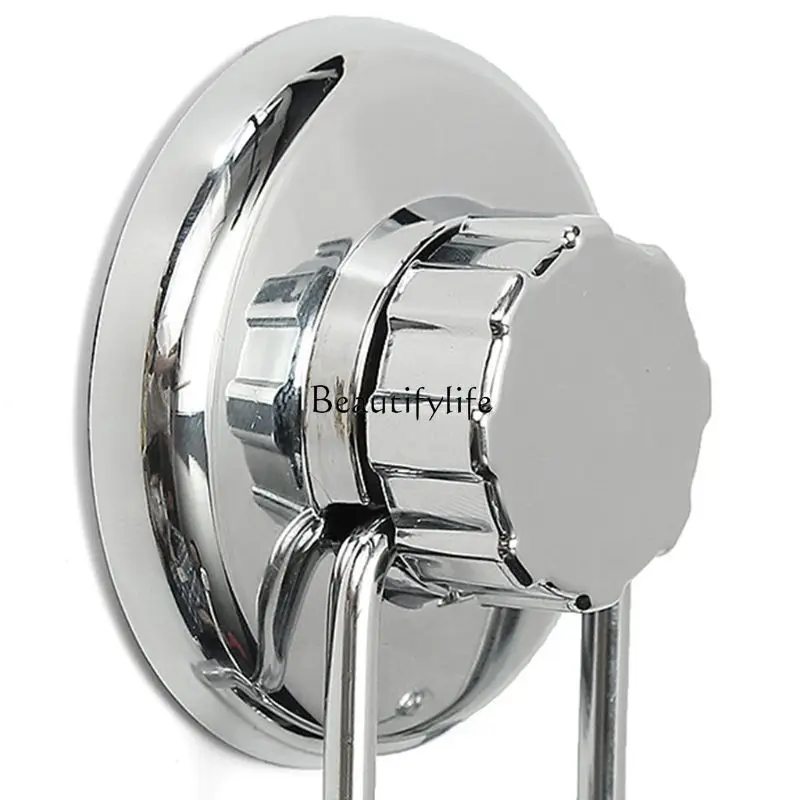 

Anti-rust Stainless Steel Towel Rack Powerful Vacuum Suction Cup Toilet Paper Hanger Holder for Home Bathroom Use