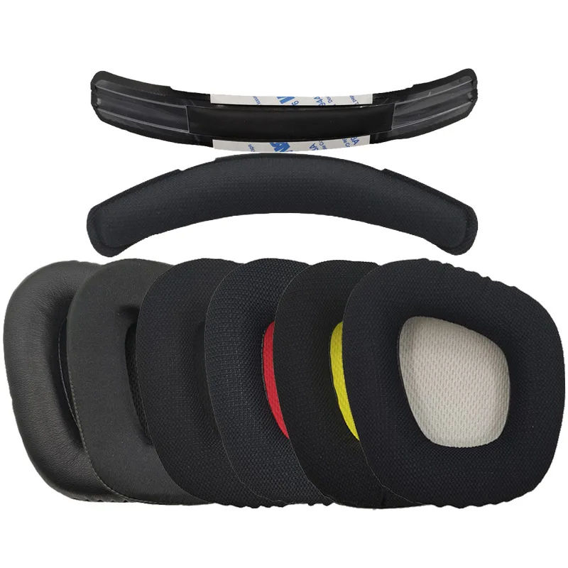 Replacement Ear Pads Headband Cushions For Corsair Void pro/pro RGB/Void Pro RGB SE/Void Pro Elite/RGB Wireless Gaming Headset