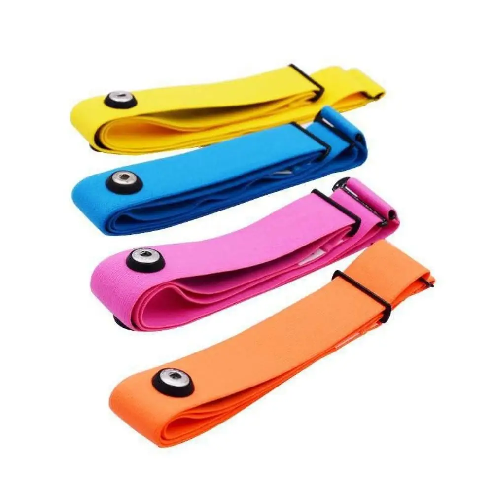 Silicone + Fiber Heart Rate Monitor Strap Multicolor Adjustable Heart Rate Monitor Chest Belt Heart Rate Monitor Chest Strap image 6