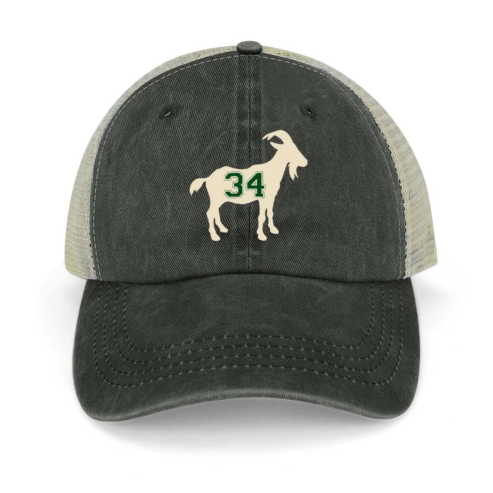 

Goat Number 34 Baseball Cap designer cap fashionable hats for men winter hats for men Mens Hats Women's