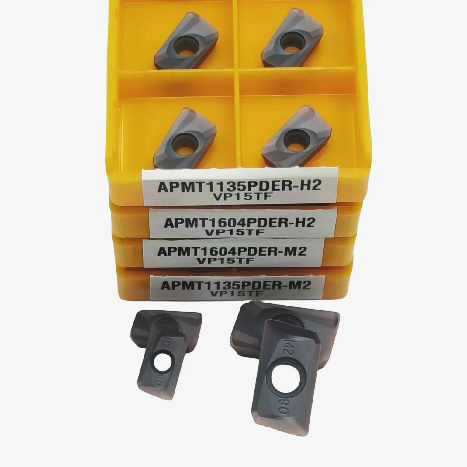 10PCS insert vvp15tf 100% asli APMT1135 insert VP15TF karbida sisipan APMT1135