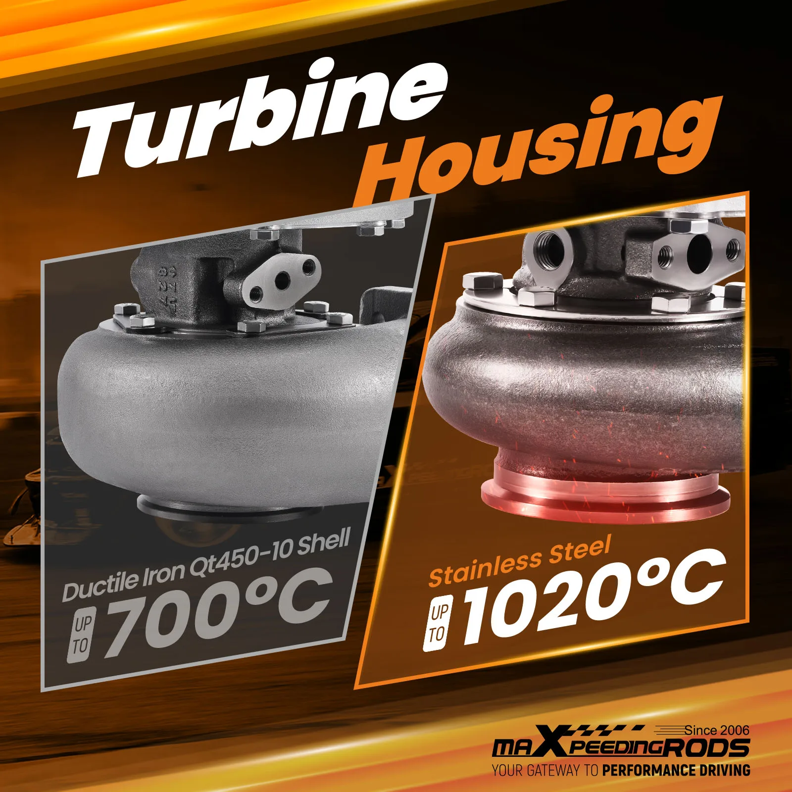 Racing 660 T25 Dual Ball Bearing 0.70 AR 350-660HP Billet Turbo สําหรับ 1.4L-3.0L
