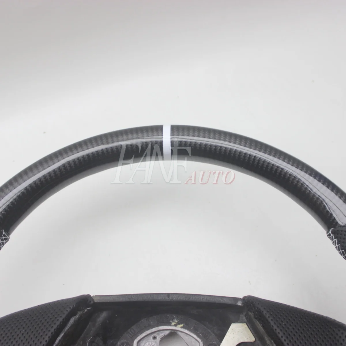Customized Product for BMW E36 E46 Z3 Replacement D Shape Real Carbon Fiber Steering Wheel with Perforated Leather view 4