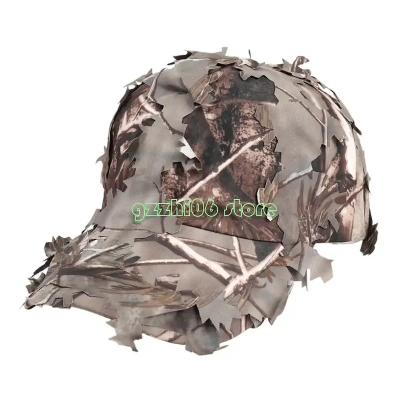 T5UF Soft Cotton Baseball Cap Camouflaged Colour Design Great For Sun And Outdoor Use