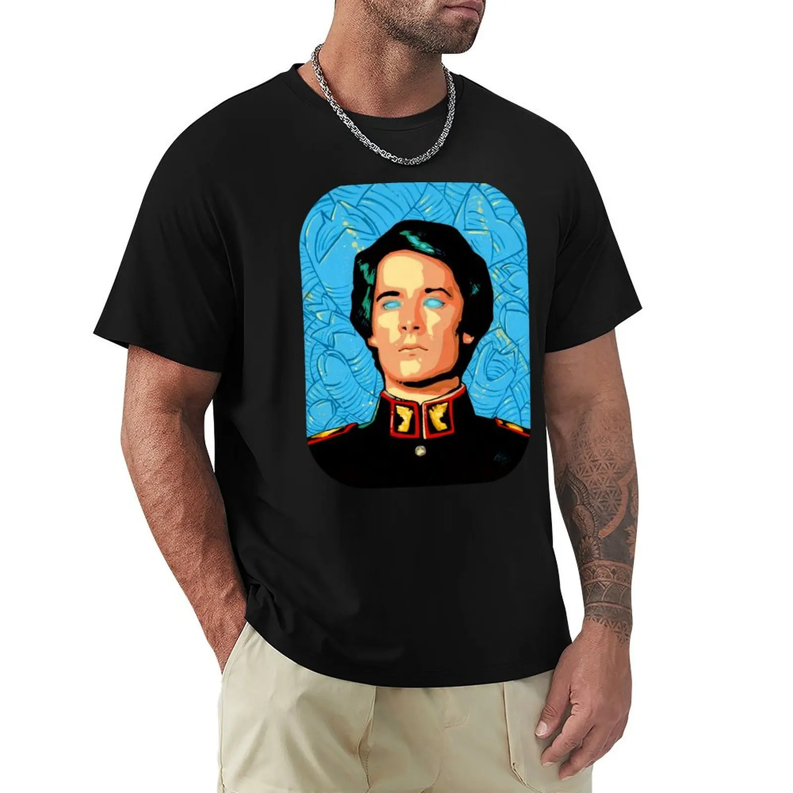 

Paul Atreides T-Shirt blanks summer top vintage graphic tee vintage clothes mens t shirts casual stylish