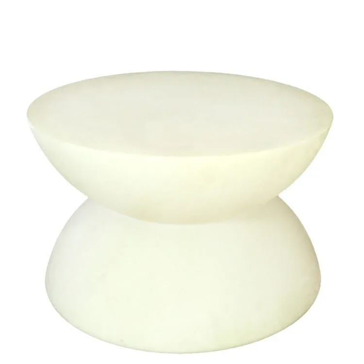 Outdoor LED rolling plastic luminous furniture waterproof and drop-proof remote control charging creative round table coffee