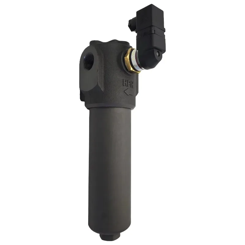 

Quality Guarantee Industrial Hydraulic High Pressure Particle Filtration System Steel Housing 3/4" Inlet