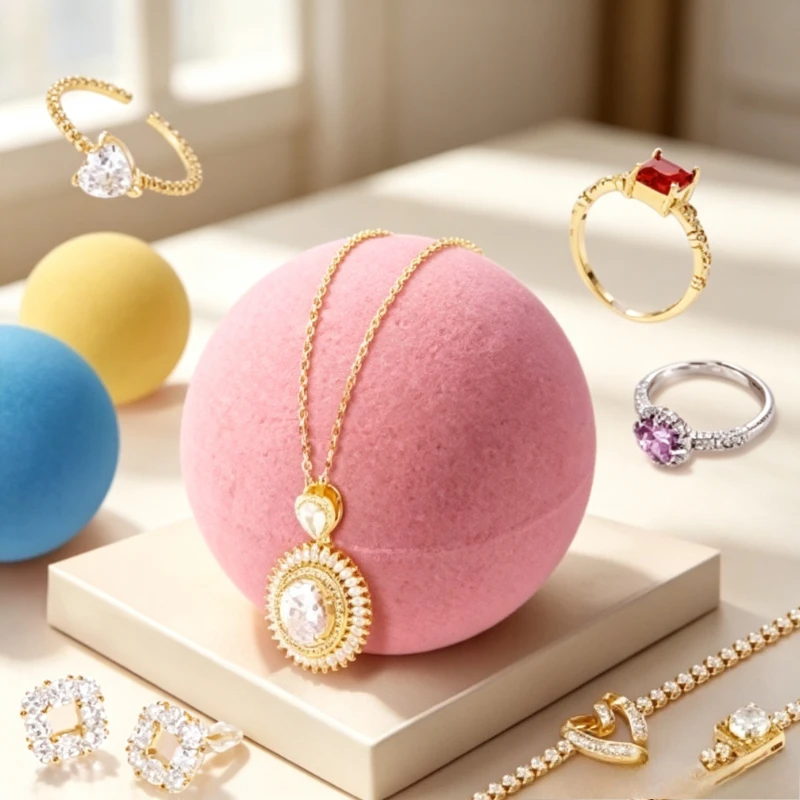 Random 1/10/20/50 Pieces Unique Jewelry Set Women Necklace Earrings Rings Small Bracelets Distinctive Accessory