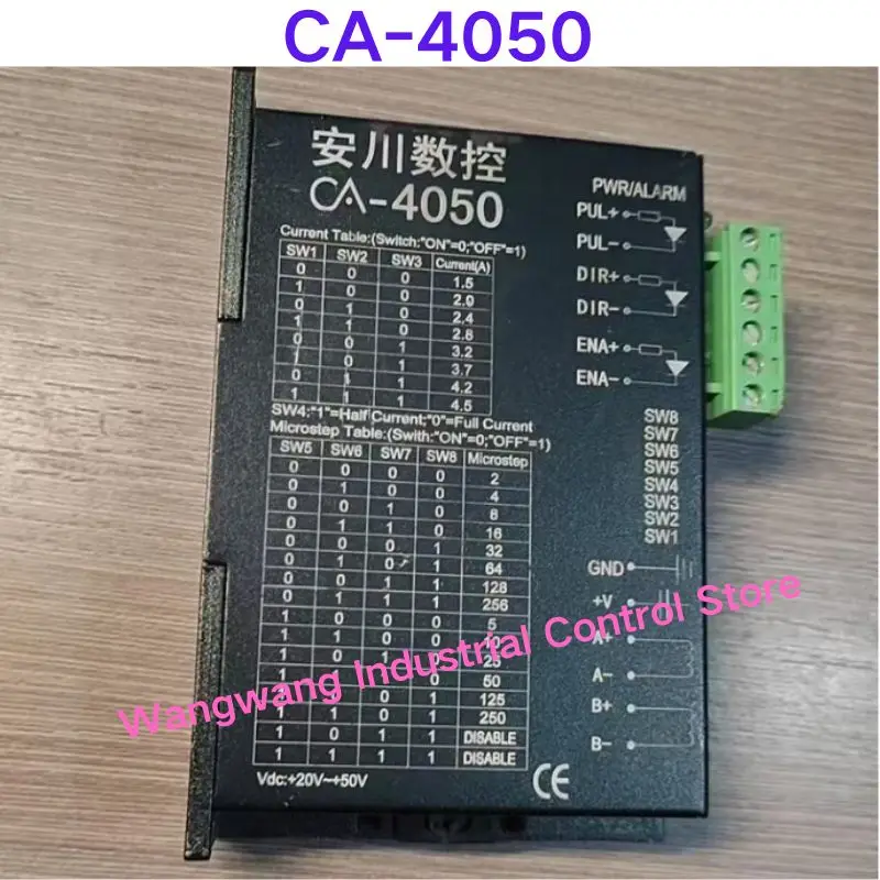 

Second-hand test OK , CNC stepper driver CA-4050