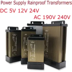 Switching Power Supply 5 12 24 V Volt 220V AC TO DC 12V Transformer 100W 200W 300W 400W 500W 600W Outdoor Rainproof Power Supply