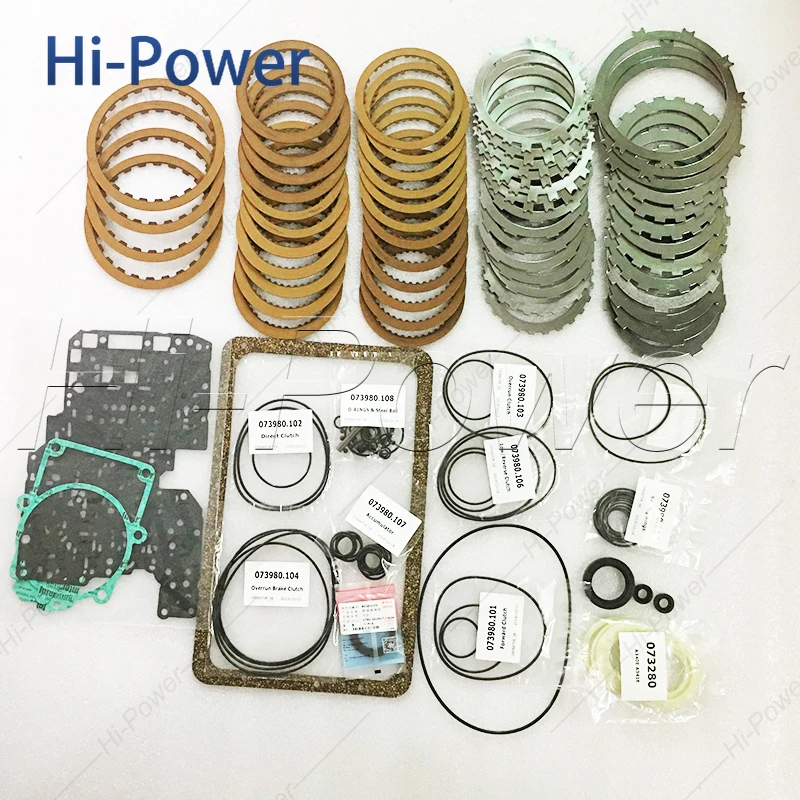 

A340 A340E A340F A341E Transmission Clutch Master Repair kit Friction Steel Plate For Toyota Gearbox Disc Oil Seals Overhaul Kit