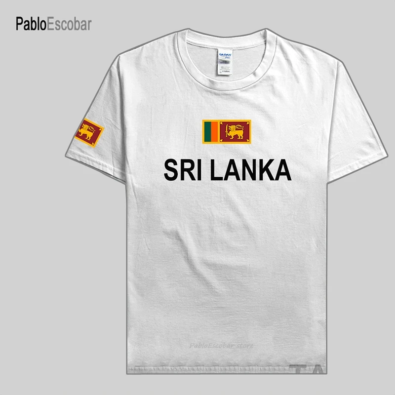 Sri Lanka Lankan men t shirts fashion jersey nation team  cotton t-shirt sporting clothing tees country flag LKA Ceylon