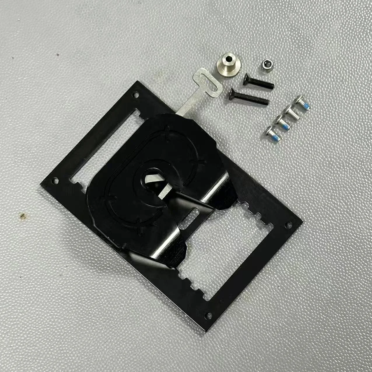 RC 1/14 Truck Metal Fifth Wheel Base MP-01 For Tamiya LESU 1 14 Rc Radio Control Tractor Truck Parts Accessories