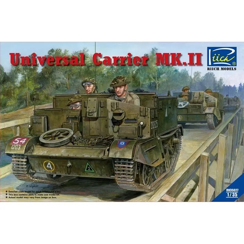 

Riich Models RV35027 1/35 Universal Carrier Mk.II - Scale Model Kit