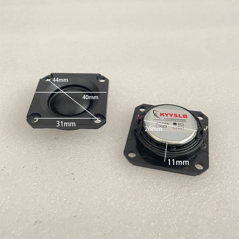 KYYSLB Unit Speaker Tweeter 2 inci 10W, pengeras suara DIY Film sutra suara Audio ketepatan tinggi HIFI Amplifier