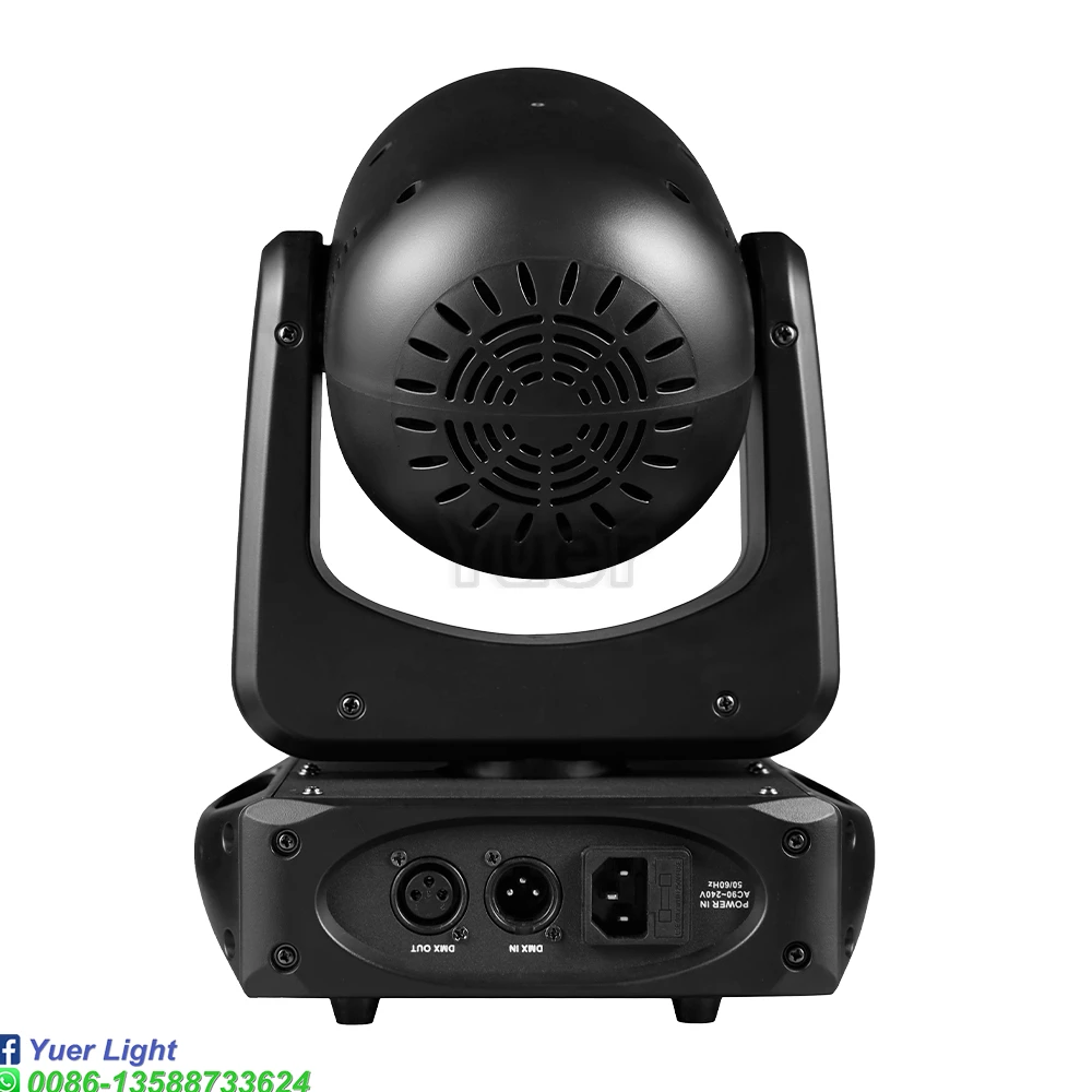 Imagem -05 - Mini Led Bee Eye Beam Moving Head Light Rgbw Spot Gobo Controlador Dmx512 Super Brilhante dj Disco Night Club Luz de Palco 150w