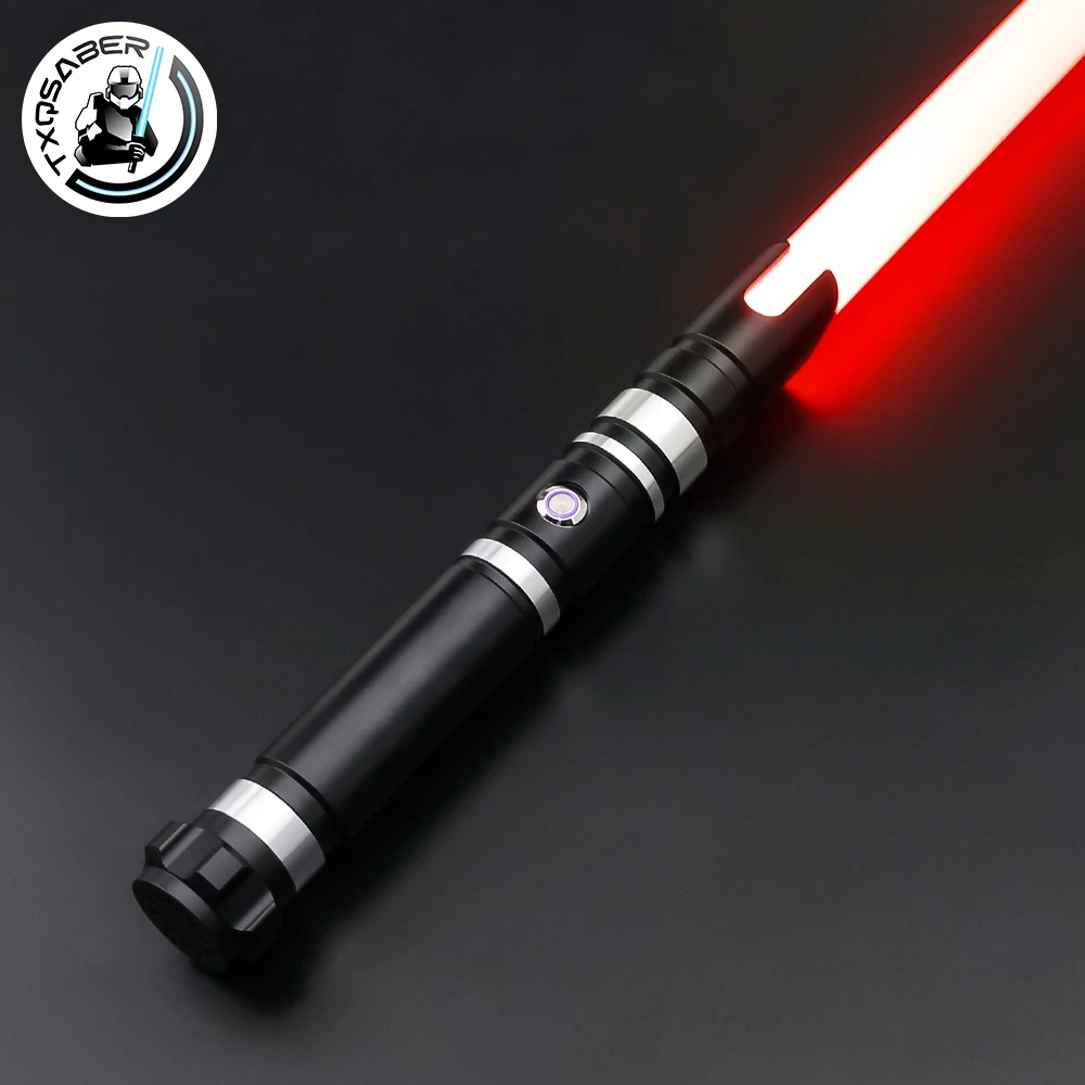 

TXQSABER Lightsaber Neo Pixel Laser Sword SNV4 Smooth Swing Heavy Dueling Metal Hilt Blaster Mandalorian Jedi Cosplay Toys Kid