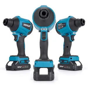 Hormy - 6in 1 akülü Hava Üfleyici memesi, espanando makinesi, çok fonksiyonlu Toz Üfleyici Şişirme, vakum Aracı Makita 18V Pil için En çok satılan 12 elektrikli süpürge, yaprak üfleyici-no. 3