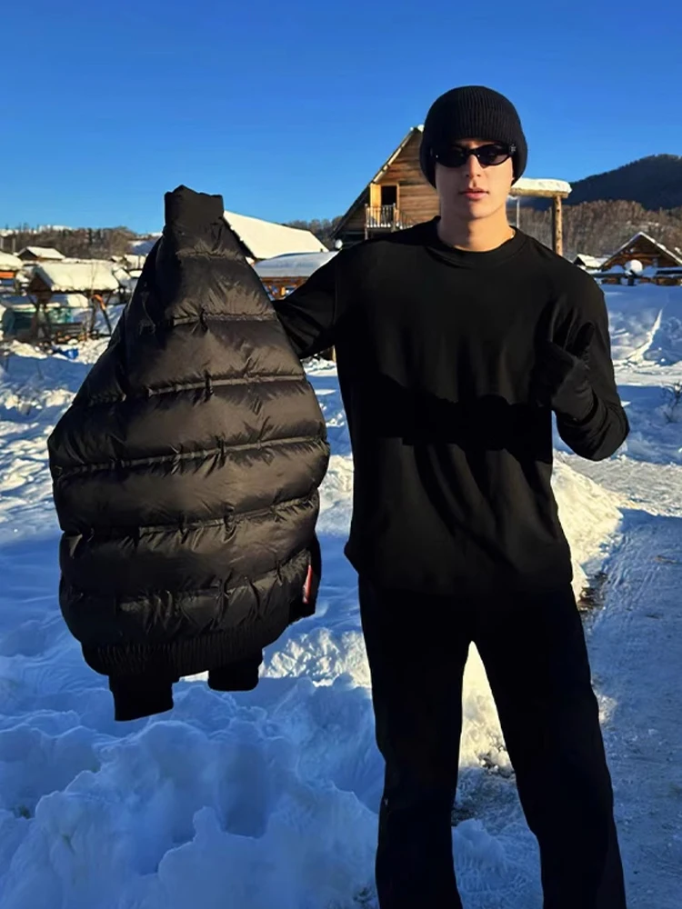 

American Sle Cotton Flight Jaet Men's Winter High-End ort Stand Collar Flight Coat Windproof Warmth Outerwear