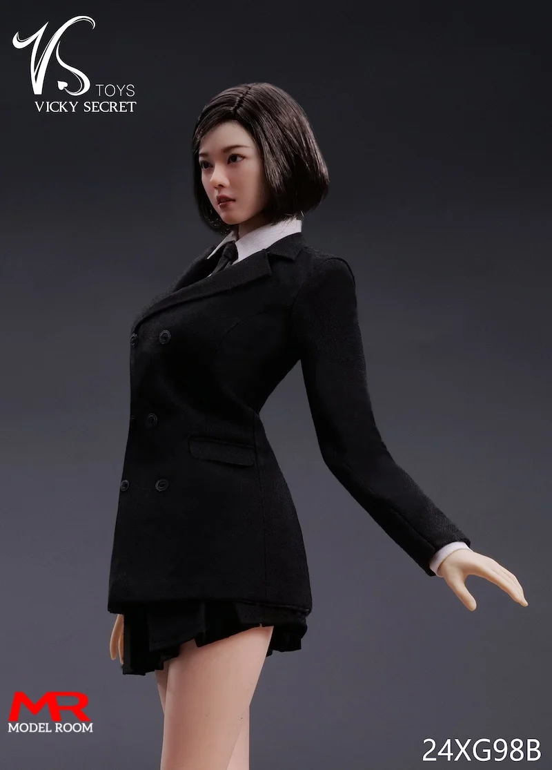 VSTOYS 24XG98 1/6 Vrouwelijke Pak Korte Rok Meisje Groep Kostuum Kleding Model Fit 12 ''TBL JIAOU Action Figure Body poppen