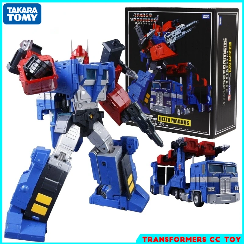 

In stock Genuine Takara Tomy Transformers Toy Masterpiece Series MP-31Delta Magnus Action Figure Robot Collection Children's Toy