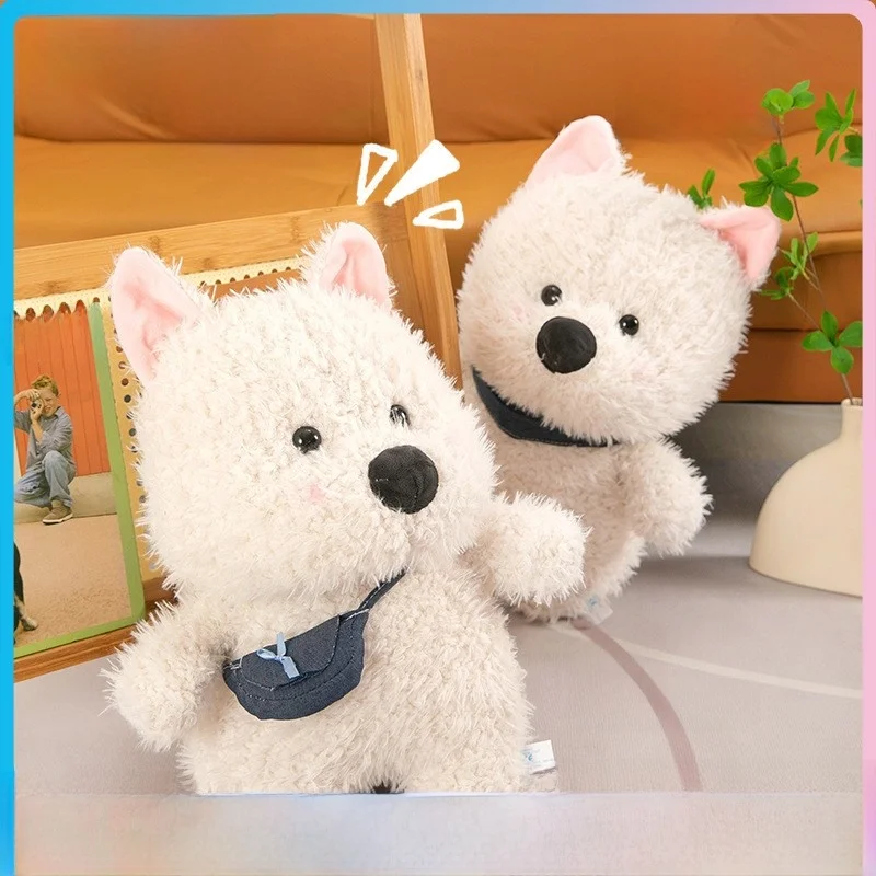 trendy-west-highland-white-terrier-plush-toy-cute-puppy-stress-reliever-doll-for-ladies-soft-velvet-material-dog-plushie