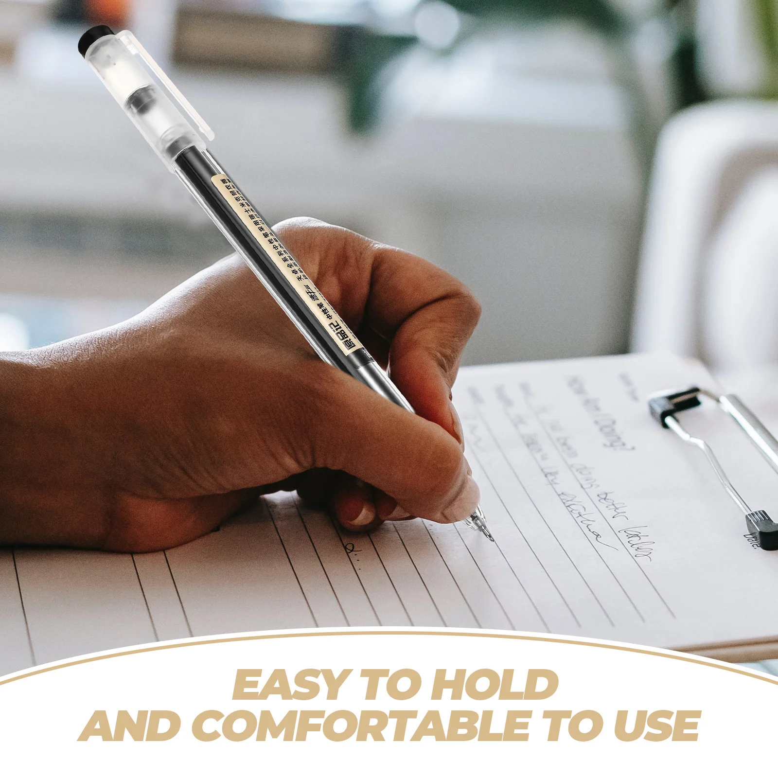 

12 шт., нейтральные ручки, гелевые чернила, полная игла, гладкое письмо, простой стиль, студенческие офисные школьные принадлежности, нейтральные ручки