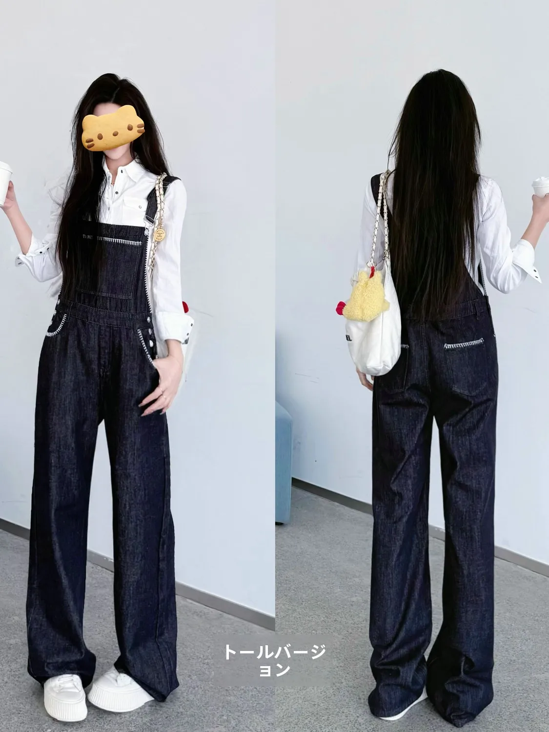 

Spring Summer High Waist Women's Jeans Casual Embroidered Overalls Non-fading Long Legged Denim Pants for Taller Ladies