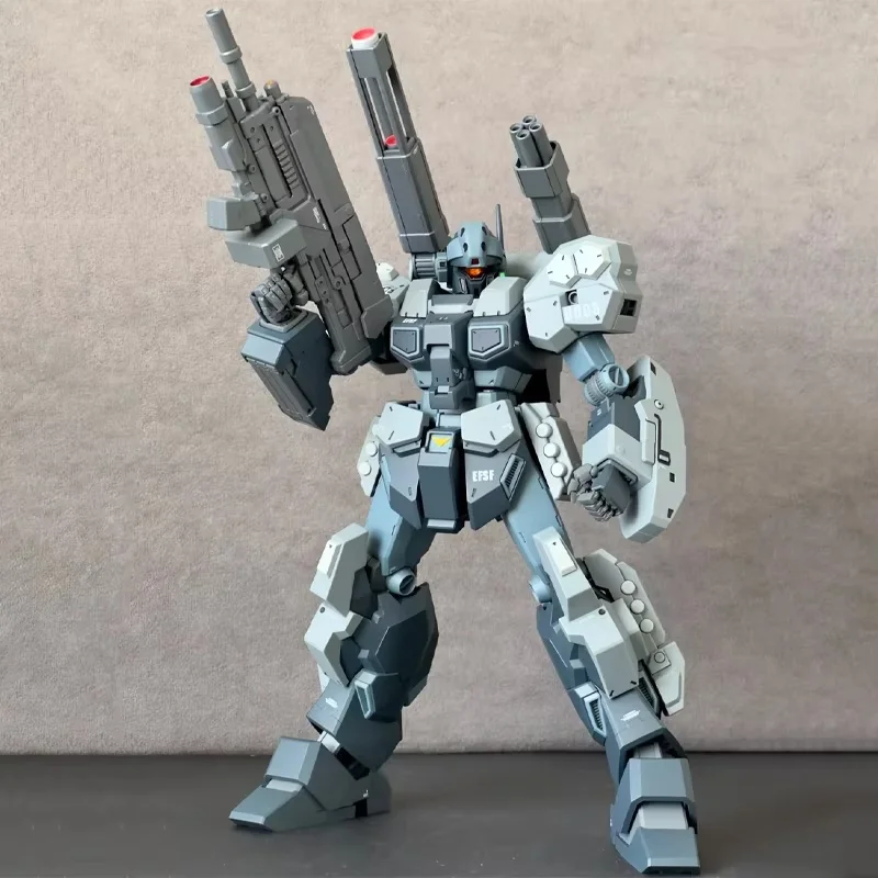 J2 Jesta Cannon HG 1/144 Kit Modello Mech da Assemblare, Action Figure, Giocattolo per Ragazzi, Decorazione da Scrivania, Bambola con Adesivi ad Acqua, da Collezione