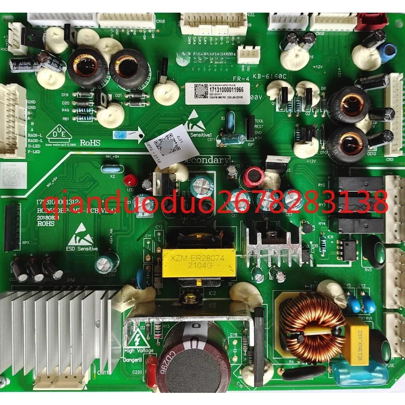 

BCD-630WKGPZV is suitable for Midea refrigerator power supply computer frequency conversion 17131000011966