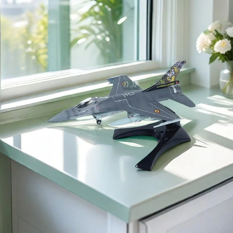 2024 New Home Decor 1:72 Scale EASY MODEL 37128 American F-16A Fighter Simulation Finished Aircraft Model Collectible Toy Gift