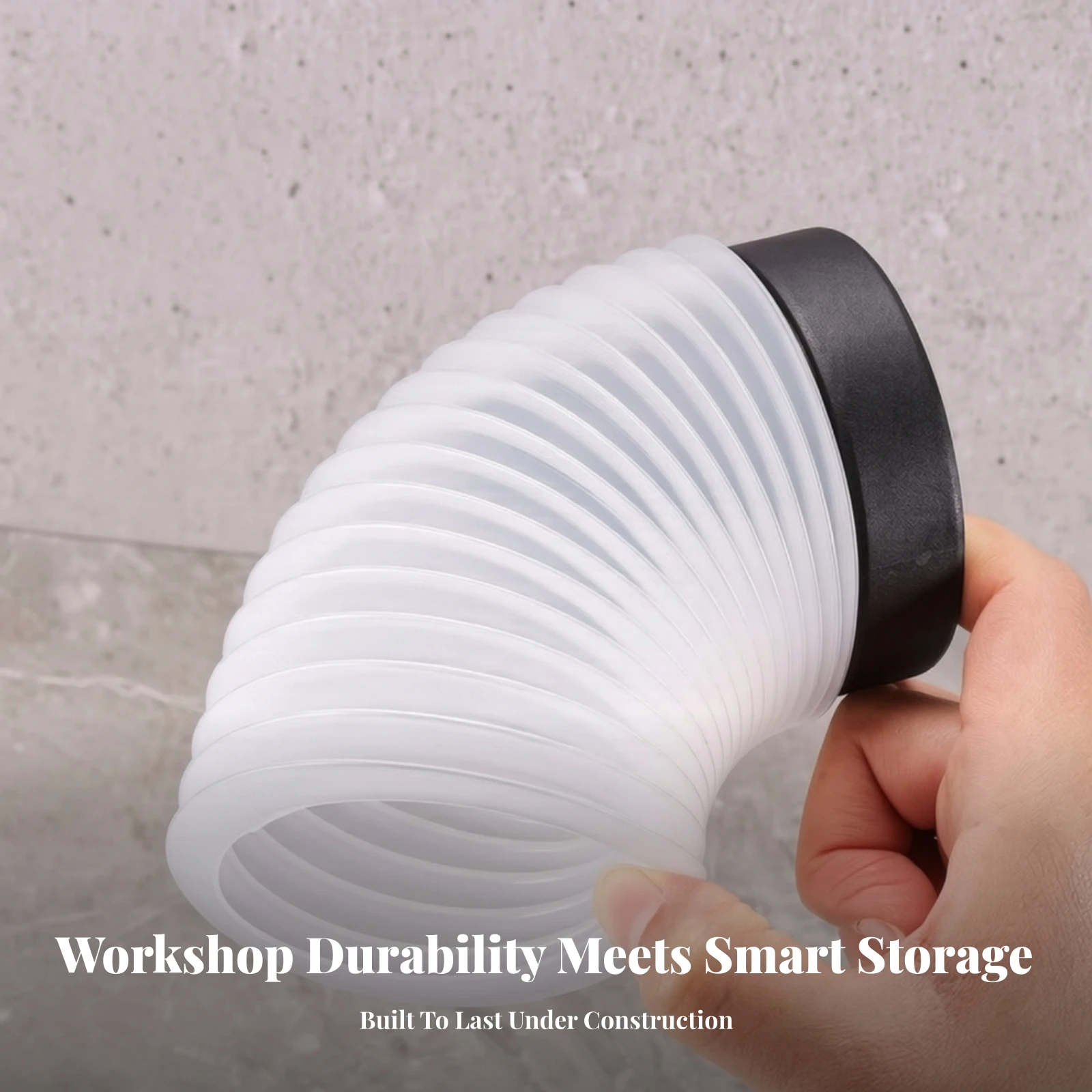 Drill Dust Cover Collapsible Drill Dust Shroud Translucent Lightweight for DIYers, Wall Drilling, Home Repairs