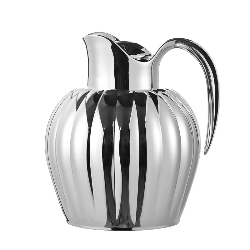 

Light luxury creative thermal insulation pot High-end hotel utensils Art practical household kettle Stainless steel coffee pot